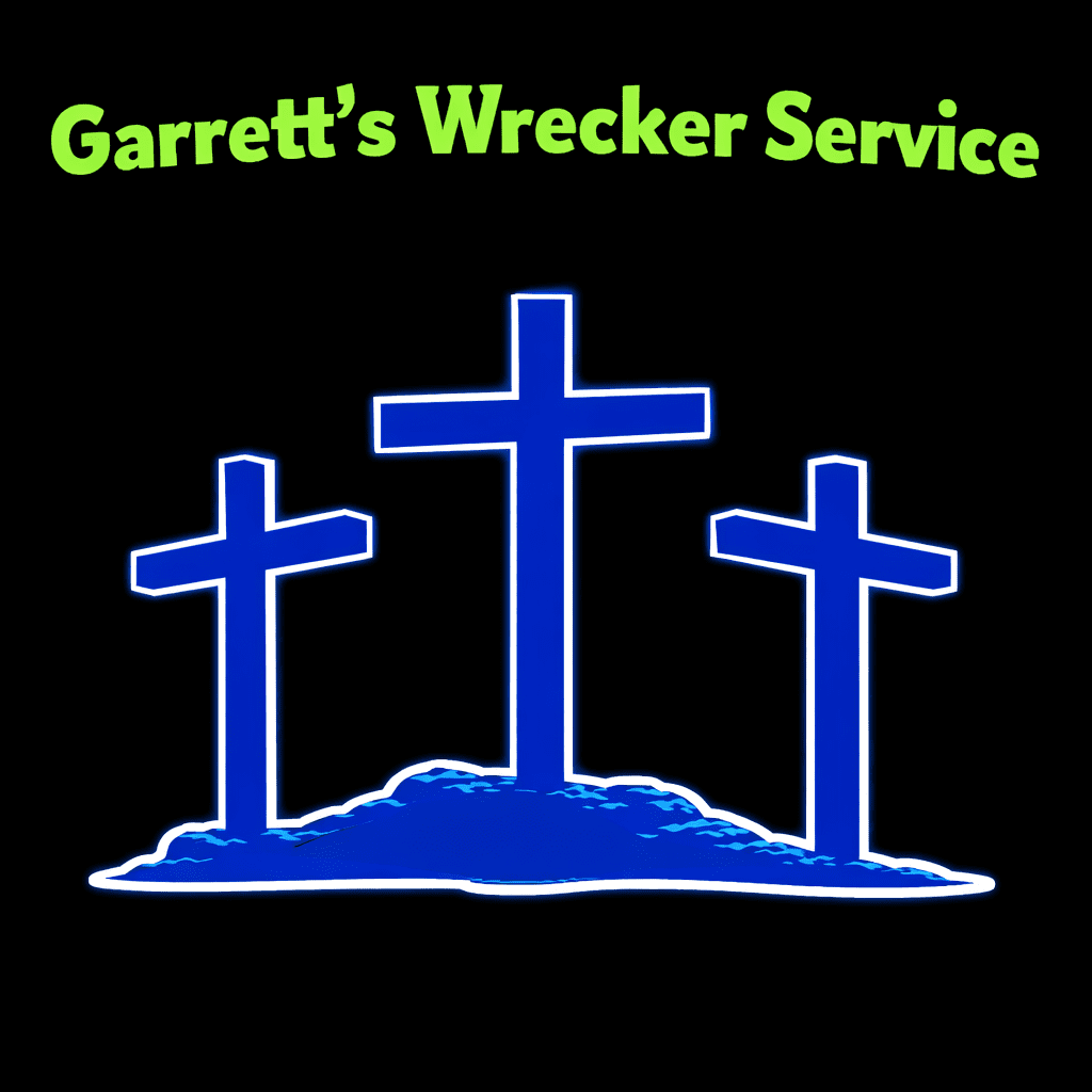 Garrett's Wrecker Service Logo